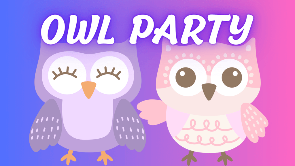 Owl-Themed Birthday Party
