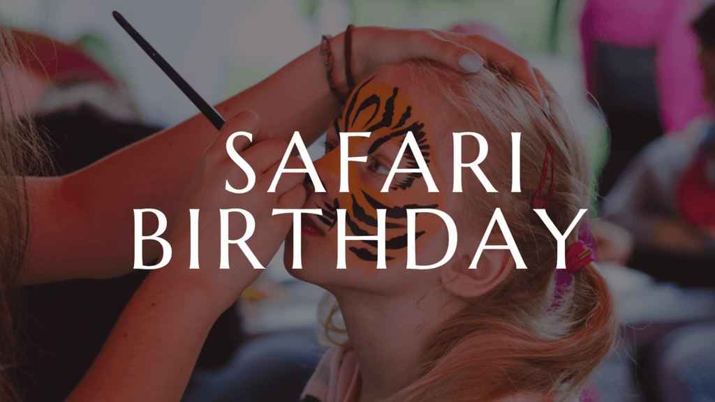 Safari Birthday Party ideas