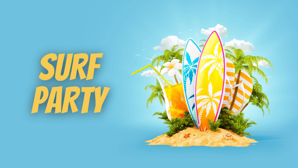 Surf-Themed Birthday Party