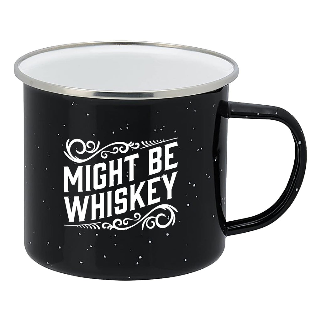 Probably Whiskey - Enamel Campfire Mug