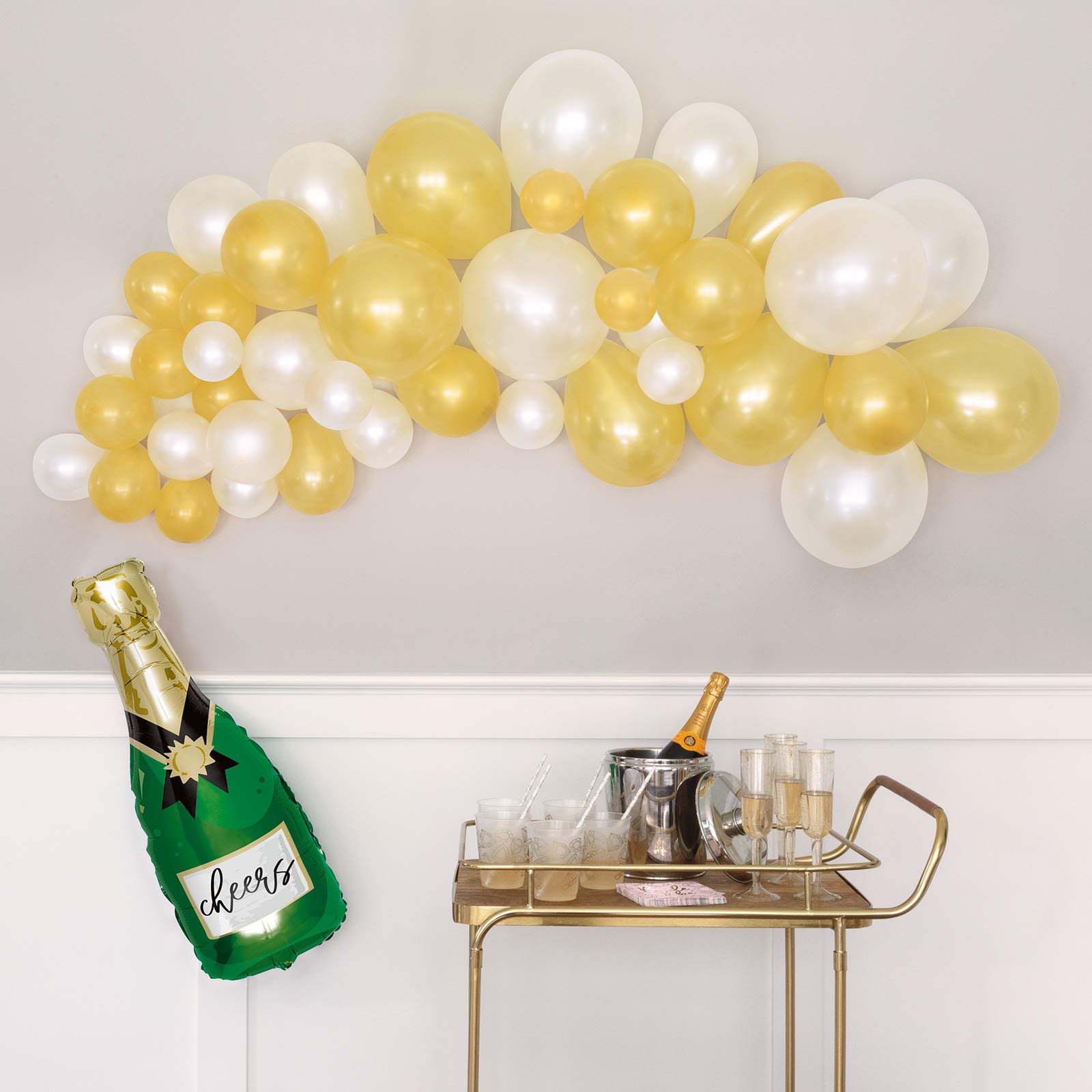 Champagne Bottle Balloon, 36in