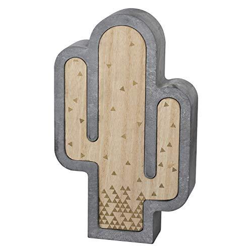 Cactus Decorations - Cactus Puzzle Standing 2 in 1 Standing Home Decor (4.75 x 8.75") party supplies