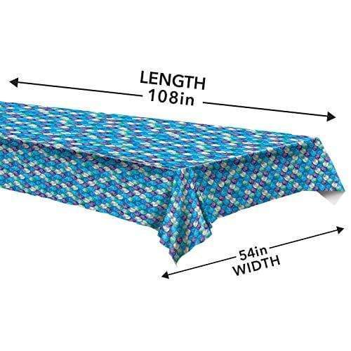 Mermaid Party Supplies - Mermaid Scales Table Cover - 2 Pack party supplies